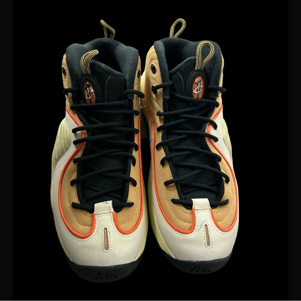 Nike Air Penny 2 Wheat Gold Basketball 🏀 Shoes / Sneakers - Picture 2 of 5